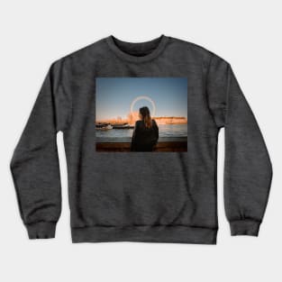 London Eye Portrait - London Crewneck Sweatshirt